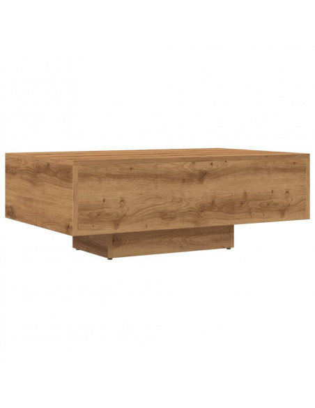 Tavolino Salotto Rovere Artigianale 85x55x31 cm in Truciolato