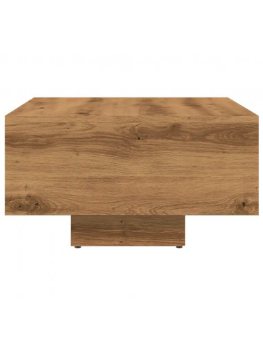 Tavolino Salotto Rovere Artigianale 85x55x31 cm in Truciolato