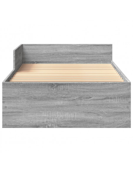 Giroletto Grigio Sonoma 90x200 cm in Legno Multistrato