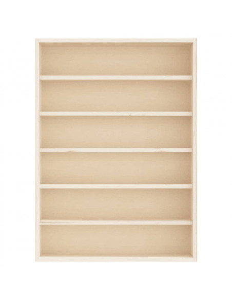 Mobili con Vetrina Parete con 6 Ripiani 40x8,5x55 cm