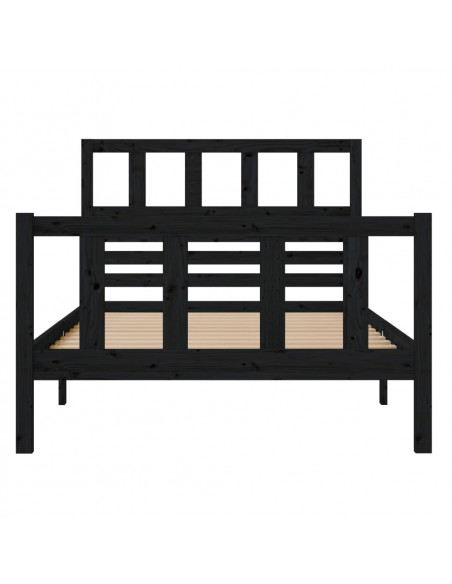 Giroletto Nero in Legno Massello 100x200 cm