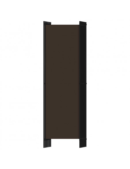 Paravento a 6 Pannelli Marrone 300x180 cm