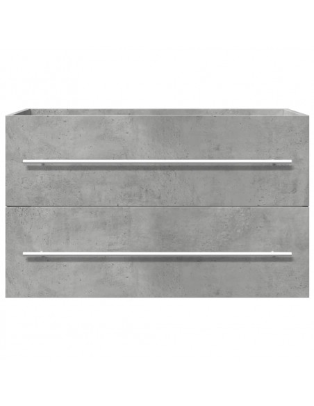 Mobile Lavabo Rovere Artigianale 80x38,5x48 cm in Truciolato