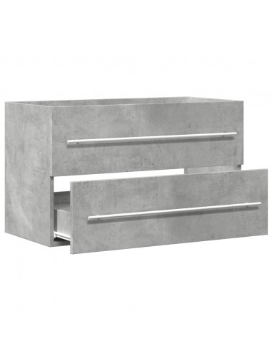 Mobile Lavabo Rovere Artigianale 80x38,5x48 cm in Truciolato