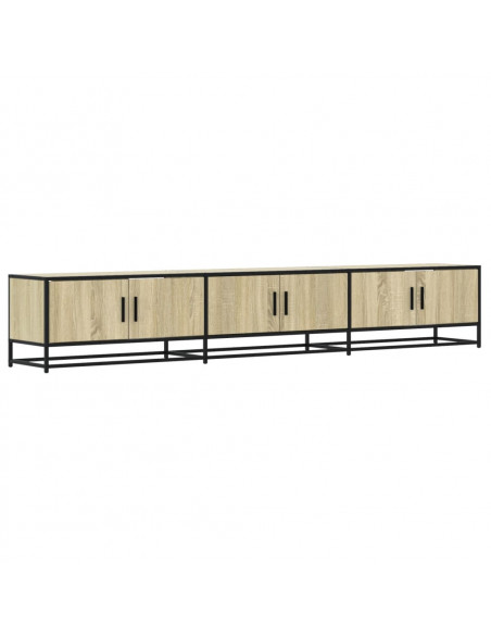 Mobile per TV Rovere Sonoma 240x35x41 cm in Truciolato
