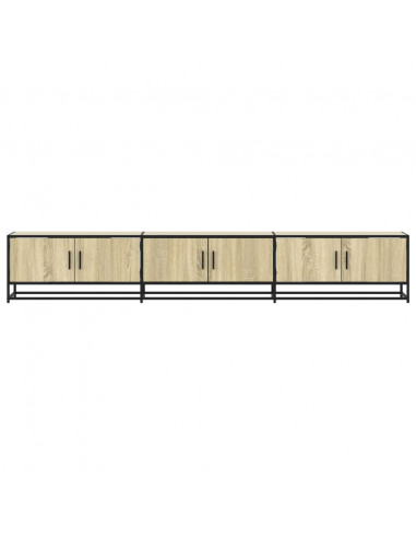 Mobile per TV Rovere Sonoma 240x35x41 cm in Truciolato