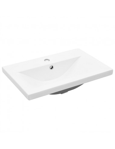 Mobile Bagno con Lavabo Integrato Legno Antico 61x39,5x49 cm