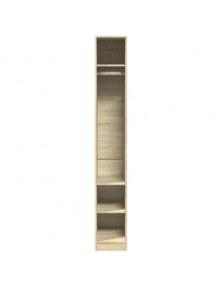 Armadio Rovere Sonoma 30x50x200 cm in Legno Multistrato