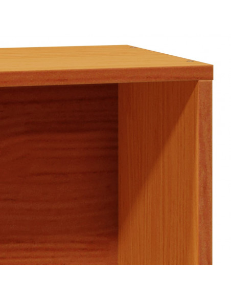 Letto senza Materasso Marrone Cera 90x190 cm in Legno di Pino