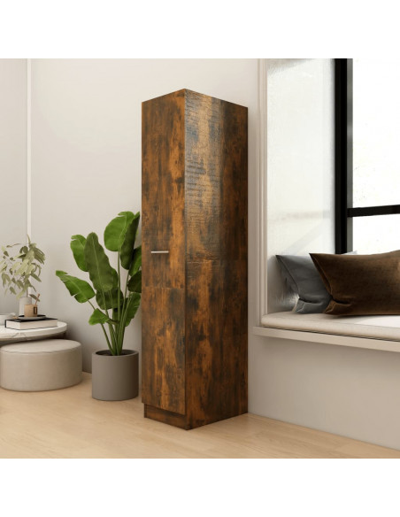 Mobile Farmacia Rovere Marrone 30x42,5x150 cm Legno Multistrato