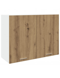 Mobile Pensile Rovere Artigianale 80x31x60 cm Legno Multistrato 2
