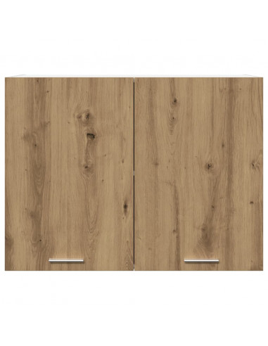 Mobile Pensile Rovere Artigianale 80x31x60 cm Legno Multistrato
