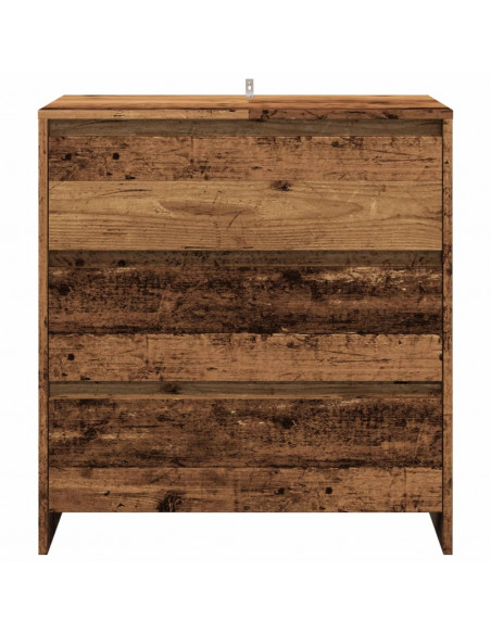 Credenza Legno Antico 70x41x75 cm in Truciolato