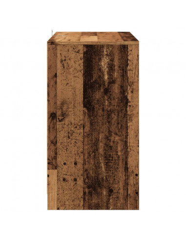 Credenza Legno Antico 70x41x75 cm in Truciolato