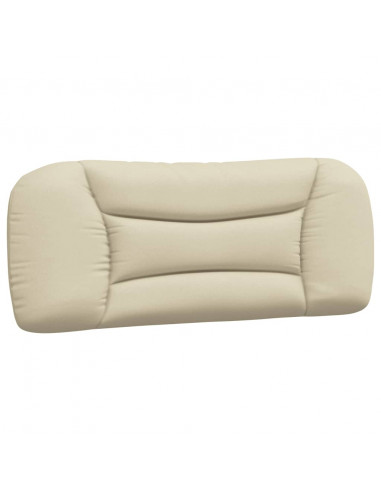 Cuscino Testiera Crema 100 cm in Tessuto