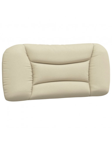 Cuscino Testiera Crema 90 cm in Tessuto