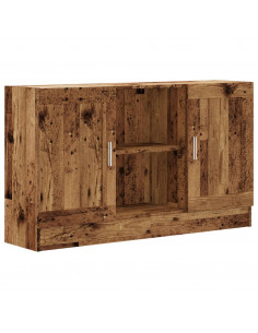 Credenza Legno Antico 120x30,5x70 cm in Truciolato 2