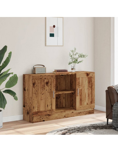 Credenza Legno Antico 120x30,5x70 cm in Truciolato