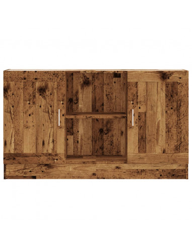 Credenza Legno Antico 120x30,5x70 cm in Truciolato