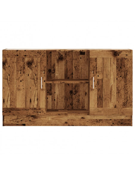 Credenza Legno Antico 120x30,5x70 cm in Truciolato