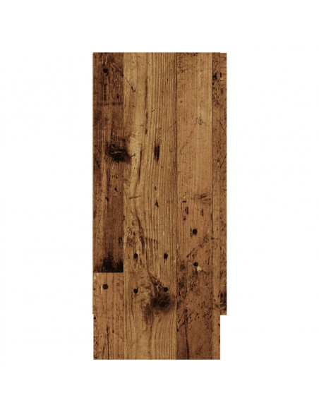 Credenza Legno Antico 120x30,5x70 cm in Truciolato
