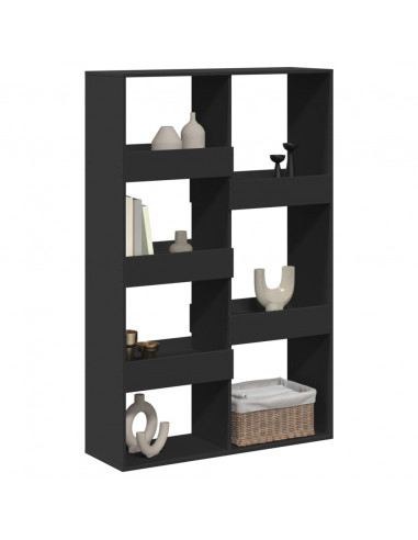 Divisorio Nero 100x33x155,5 cm in Truciolato