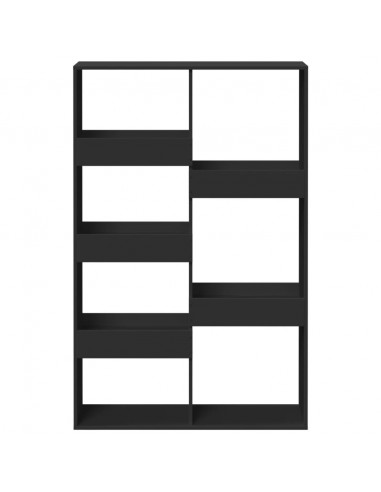 Divisorio Nero 100x33x155,5 cm in Truciolato