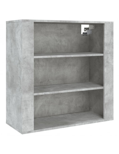 Credenza Grigio Cemento in Legno Multistrato