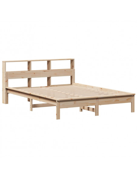 Letto senza Materasso 160x200 cm in Legno Massello di Pino