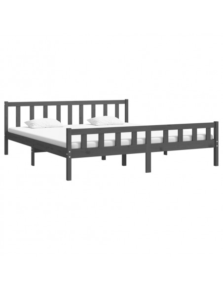 Giroletto Grigio in Legno Massello 200x200 cm
