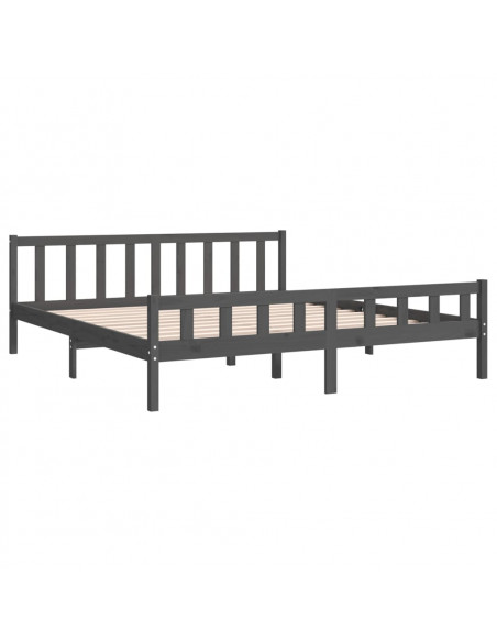 Giroletto Grigio in Legno Massello 200x200 cm