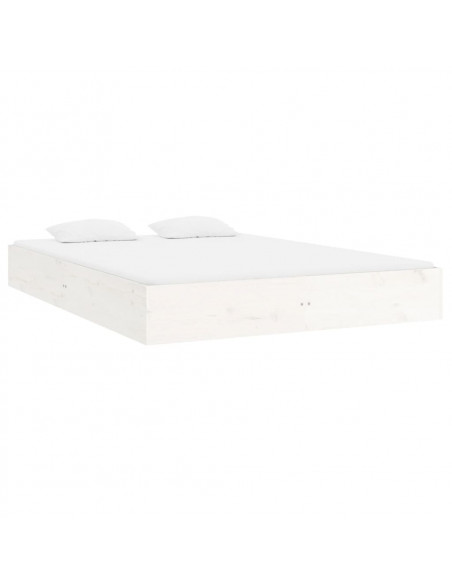 Giroletto Bianco in Legno Massello 150x200 cm King Size