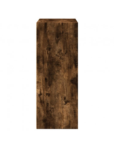 Libreria Rovere Fumo 60x30x77 cm in Legno Multistrato