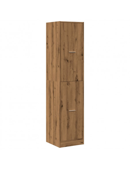 Armadietto da Farmacia Rovere 40x41x174,5 cm in Truciolato