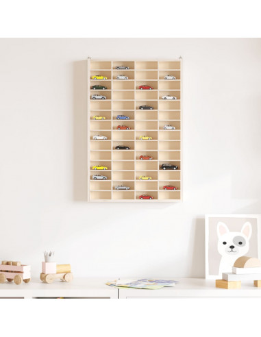 Mobili con Vetrina Parete con 56 Scomparti 40x4,5x60 cm