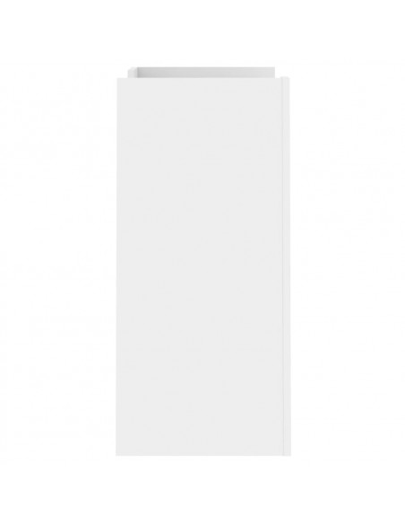 Credenza Bianca 73,5x35x75 cm in Legno Multistrato