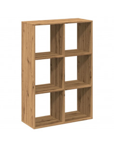 Libreria Divisorio Rovere 69,5x29x103,5 cm in Truciolato 2