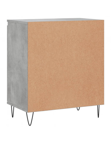 Credenza Grigio Cemento 60x35x70 cm in Legno Multistrato