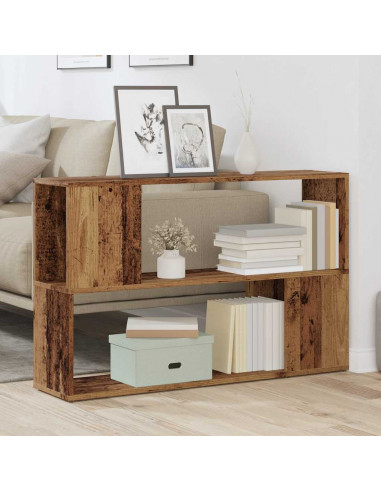 Libreria Legno Antico 100x24x63 cm in Truciolato