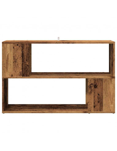 Libreria Legno Antico 100x24x63 cm in Truciolato