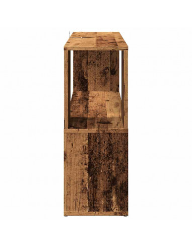 Libreria Legno Antico 100x24x63 cm in Truciolato