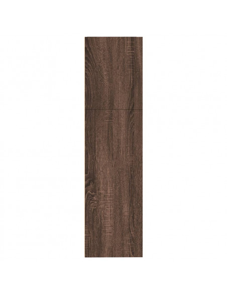 Libreria Rovere Marrone 80x30x114 cm in Legno Multistrato