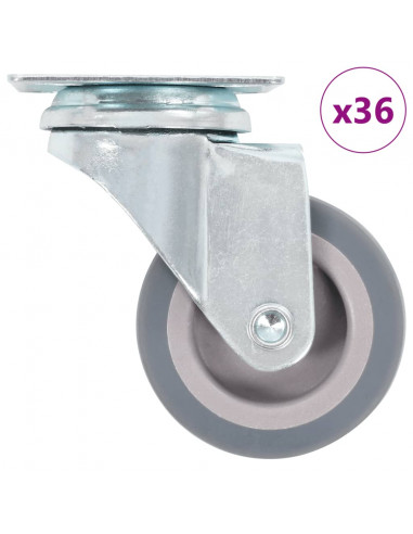 Ruote Girevoli 36 pz 50 mm