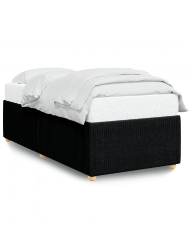 Giroletto Nero 90x200 cm in Tessuto