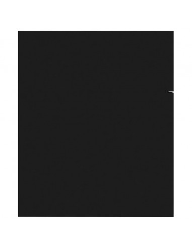 Set Mobili da Bagno Nero in Truciolato