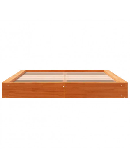 Giroletto Marrone Cera 150x200 cm in Legno Massello di Pino