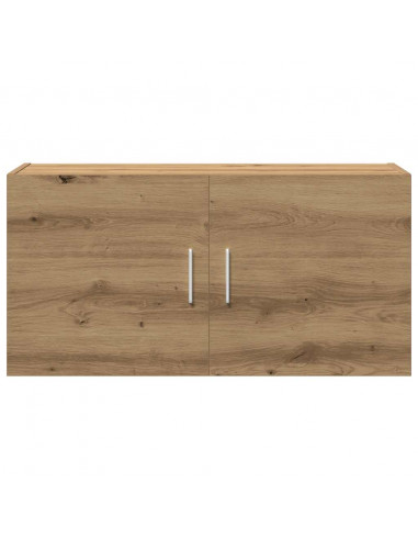 Armadietto a Muro Rovere Artigianale 80x39x40 cm in Truciolato