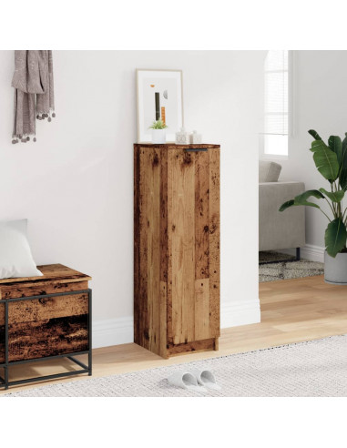 Scarpiera Legno Antico 29,5x35x100,5 cm in Truciolato