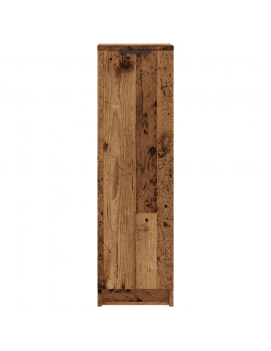 Scarpiera Legno Antico 29,5x35x100,5 cm in Truciolato