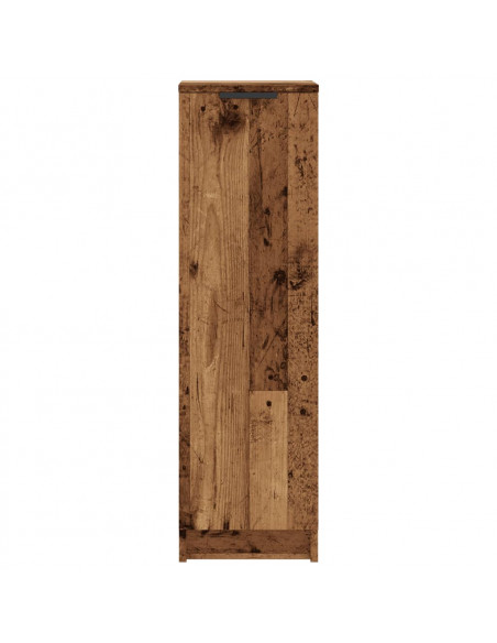 Scarpiera Legno Antico 29,5x35x100,5 cm in Truciolato